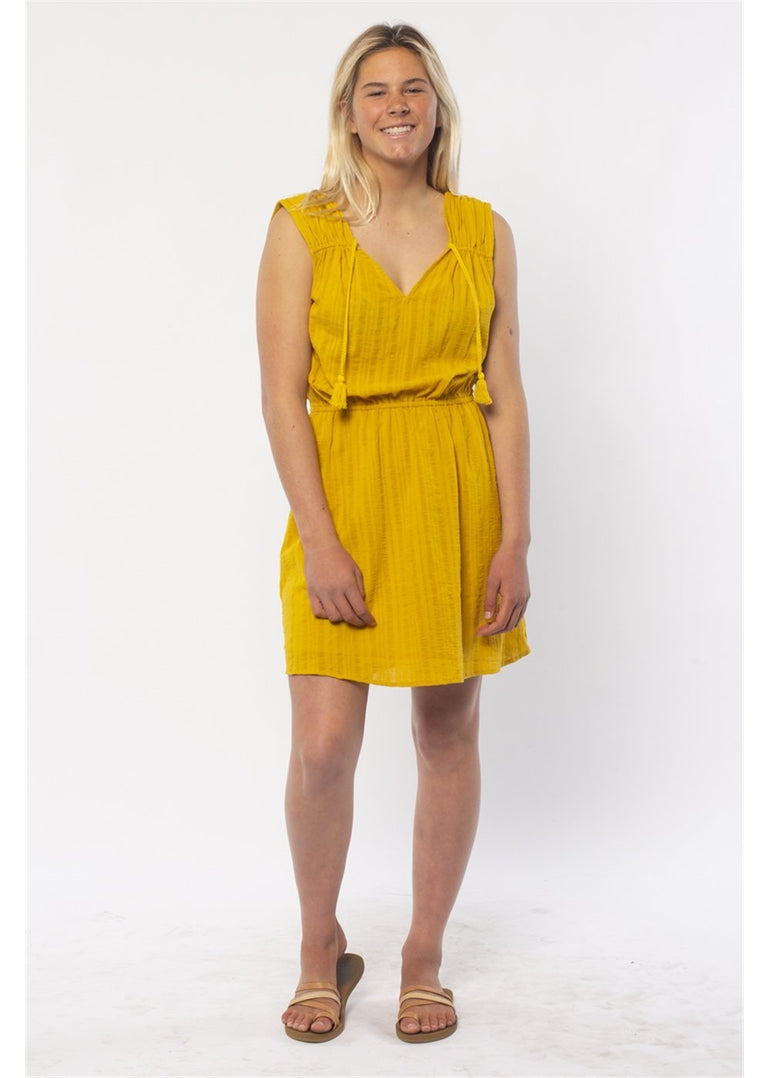 SISSTREVOLUTION BONNIE WVN MINI DRESS - The Surf Warehouse