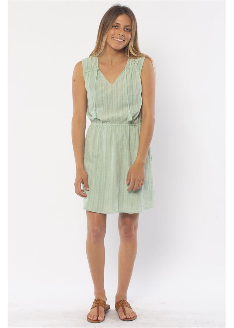 SISSTREVOLUTION BONNIE WVN MINI DRESS - The Surf Warehouse