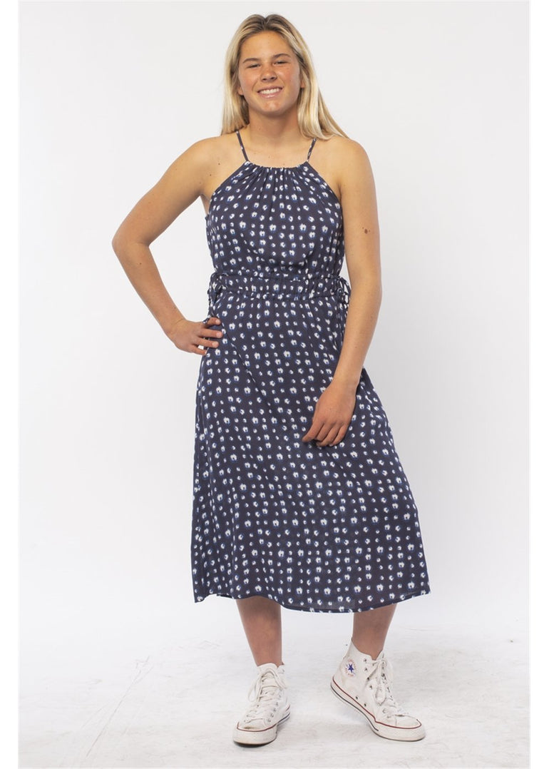 SISSTREVOLUTION CAPE CODE WVN MIDI DRESS - The Surf Warehouse