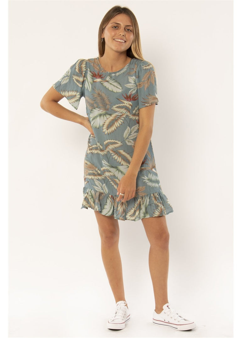 SISSTREVOLUTION HANUMA WVN MINI DRESS - The Surf Warehouse