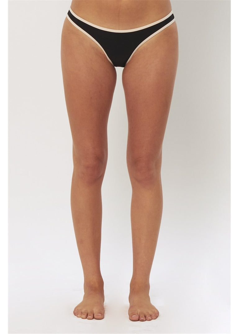 SISSTREVOLUTION SOLID SULU SKIMPY BOTTOM-BLK - Stoke Outlets