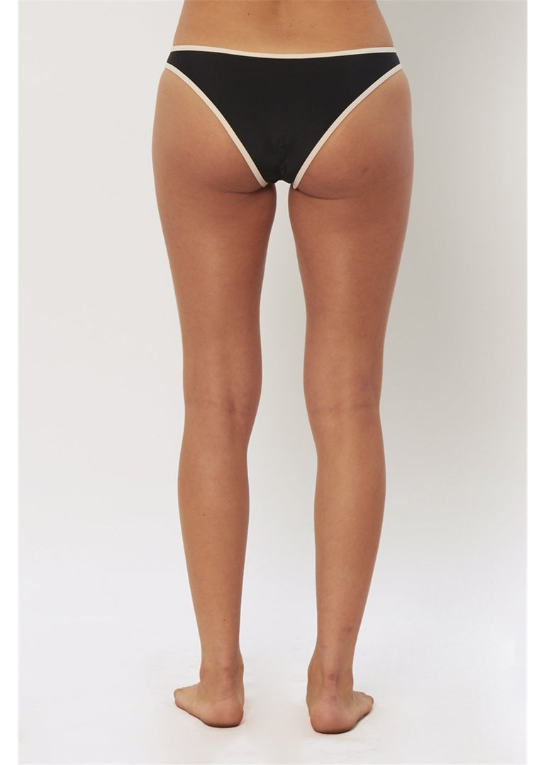 SISSTREVOLUTION SOLID SULU SKIMPY BOTTOM-BLK - Stoke Outlets