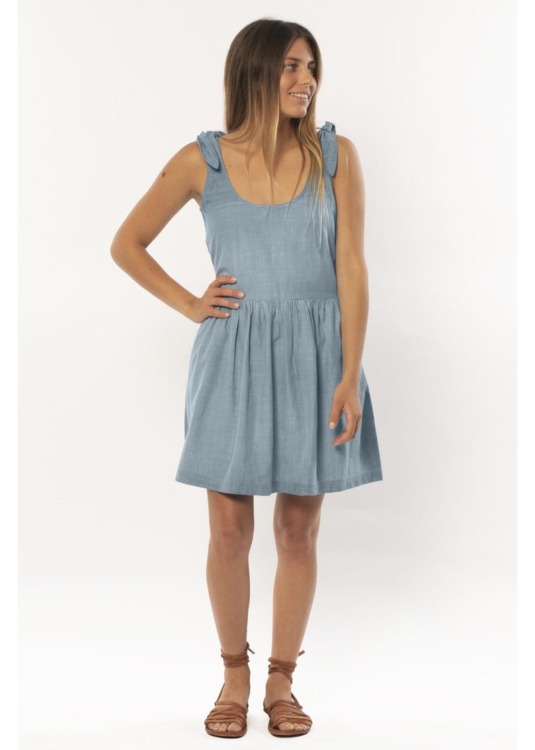 SISSTREVOLUTION SWEET MELODY WVN DRESS-CMB - Stoke Outlets