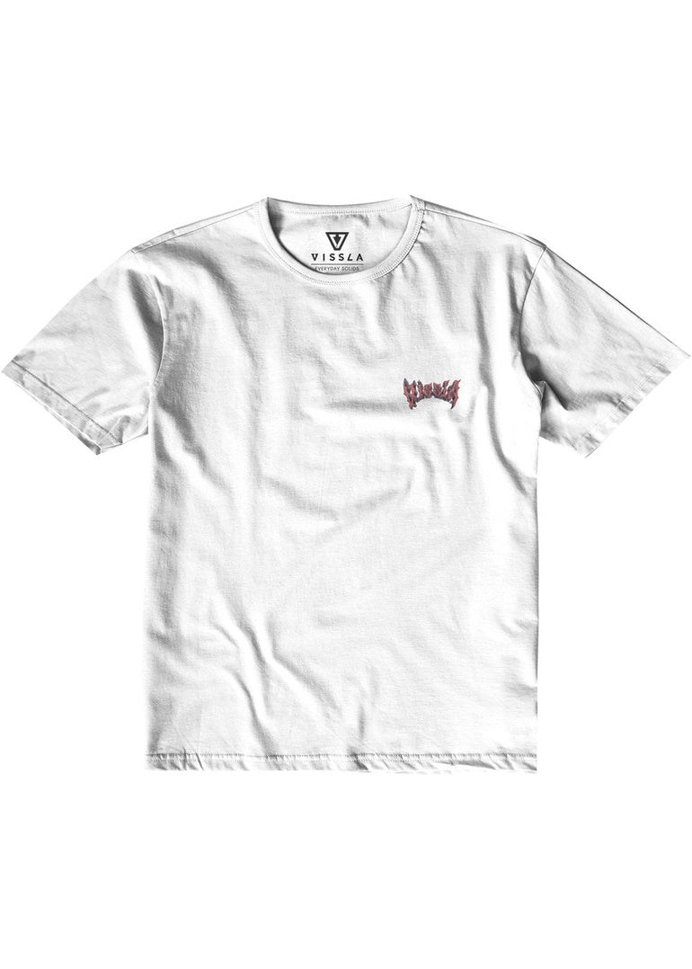 Swelligans Boys Tee-WHT - Stoke Outlets