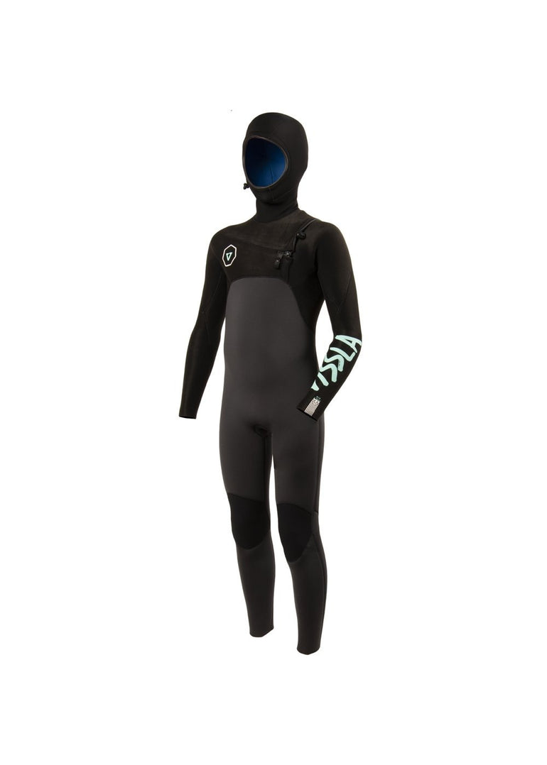 VISSLA 7 SEAS BOYS 5 - 4 - 3 FULL HOODED CHEST ZIP - PHA - Stoke Outlets