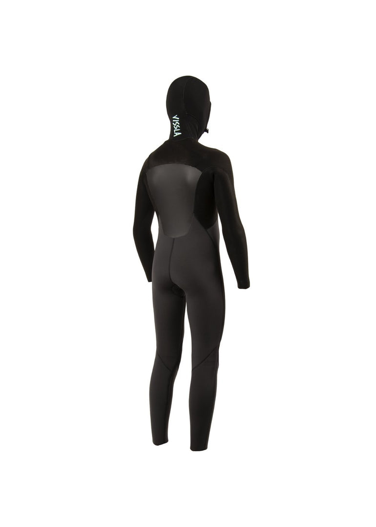 VISSLA 7 SEAS BOYS 5 - 4 - 3 FULL HOODED CHEST ZIP - PHA - Stoke Outlets