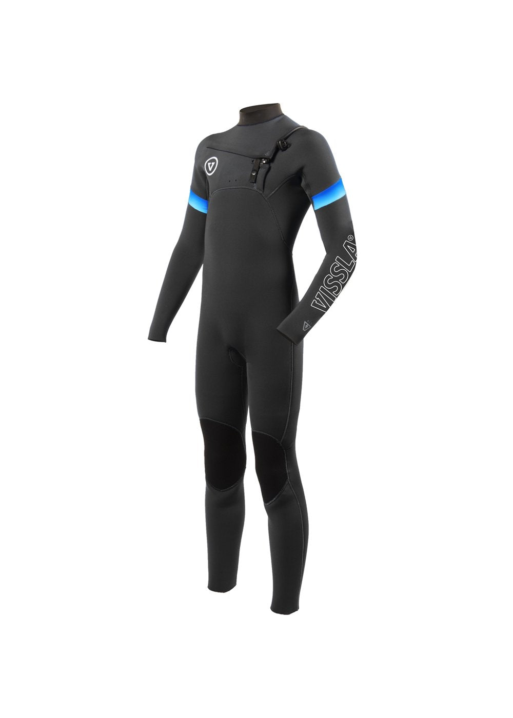 Vissla 7 SEAS BOYS RADITUDE 4-3 FULL CHEST ZIP-BL2 - Stoke Outlets