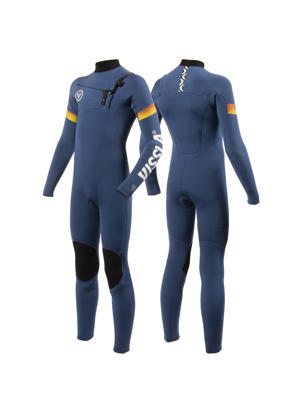 VISSLA 7 SEAS BOYS RADITUDE 4-3 FULL CHEST ZIP-HRB - Stoke Outlets