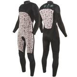 VISSLA 7 SEAS RADITUDE 3-2 FULL CHEST ZIP-BLK - Stoke Outlets