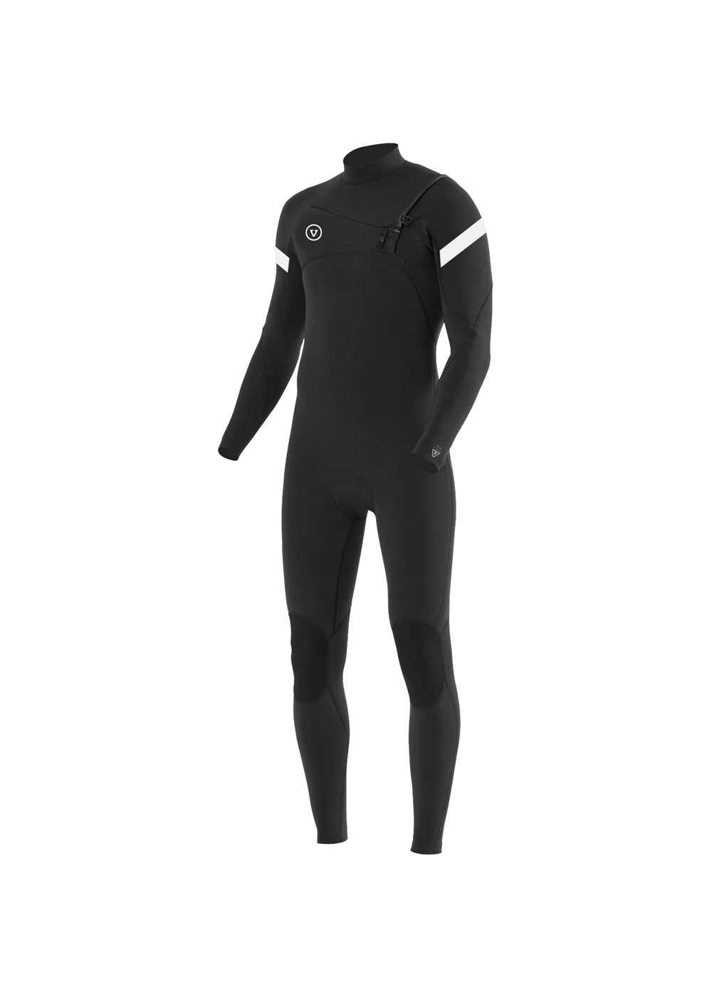 VISSLA 7 SEAS RADITUDE 3-2 FULL CHEST ZIP-BLK - Stoke Outlets