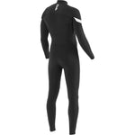 VISSLA 7 SEAS RADITUDE 3-2 FULL CHEST ZIP-BLK - Stoke Outlets