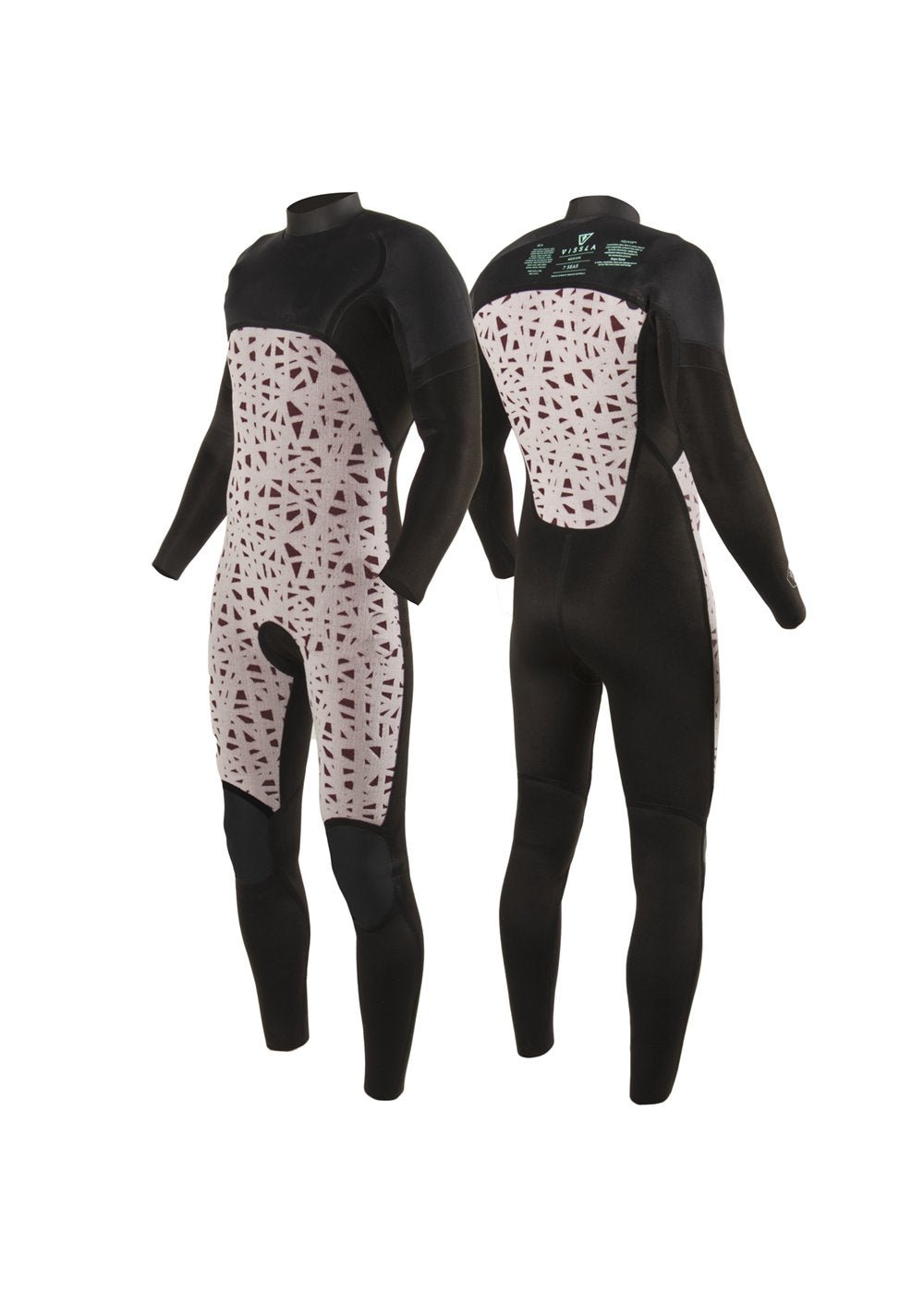 VISSLA 7 SEAS RADITUDE 3-2 FULL CHEST ZIP-EVG - Stoke Outlets