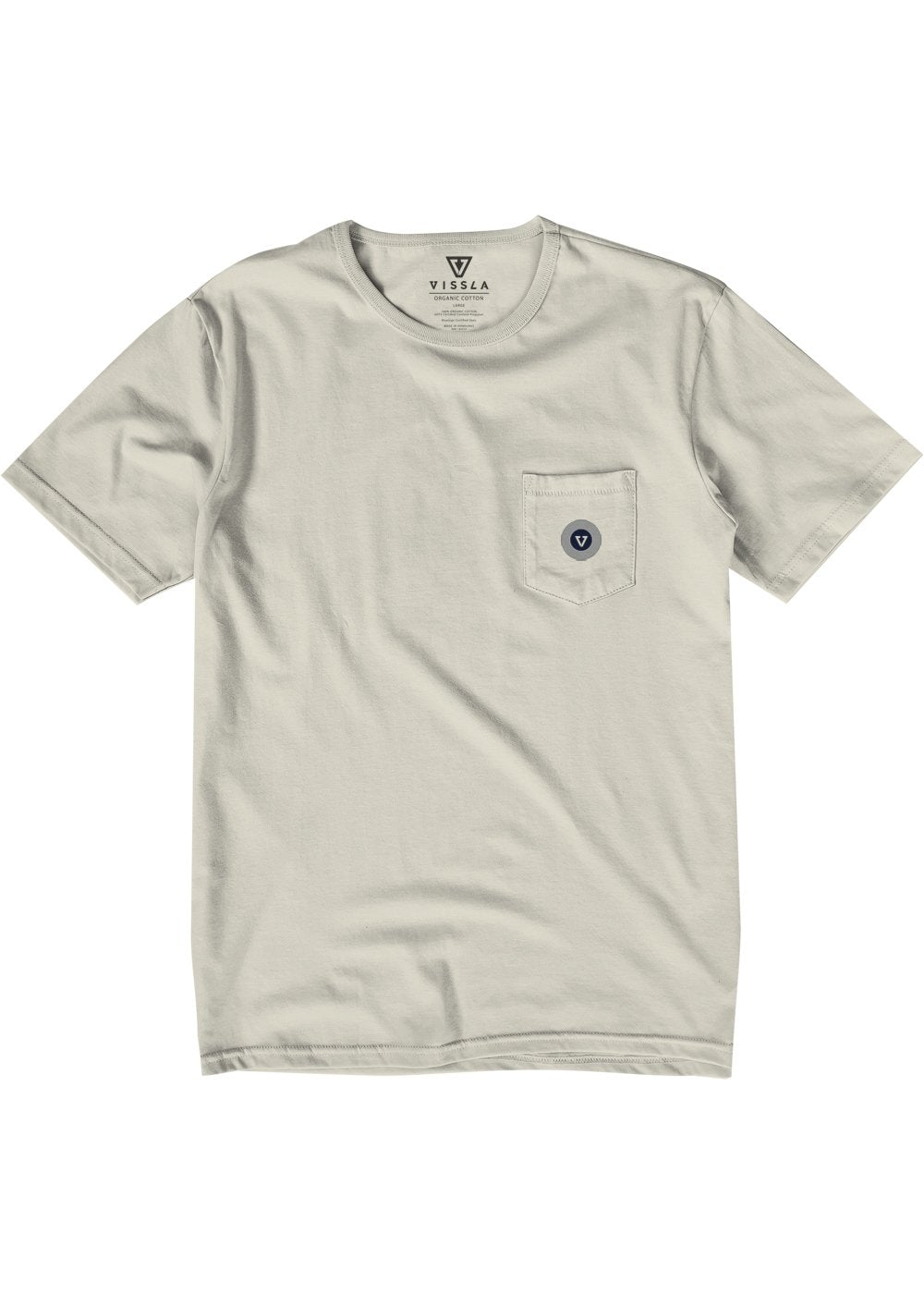 Vissla Cosmic Tide Organic PKT Tee-BON - Stoke Outlets