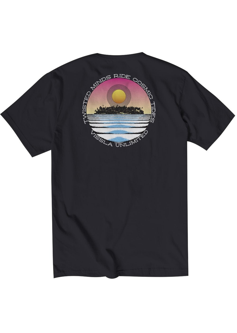 Vissla Cosmic Tide Organic PKT Tee-PHA - Stoke Outlets