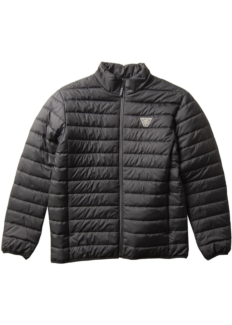 Vissla Easy Seas Eco Puff Jacket - BLK - Stoke Outlets