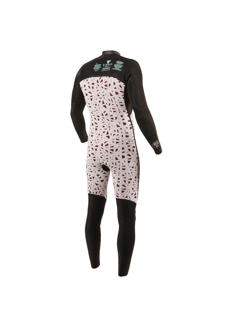 Vissla HIGH SEAS BOYS FIRE 3-2 FULL CHEST ZIP-BLK - Stoke Outlets