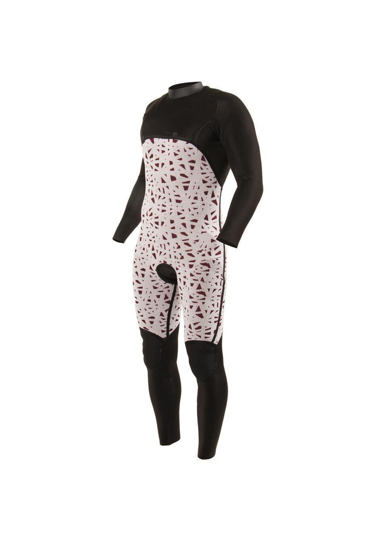 Vissla HIGH SEAS BOYS FIRE 3-2 FULL CHEST ZIP-BLK - Stoke Outlets