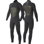 VISSLA NORTH SEAS 3 - 2 FULL CHEST ZIP - BLK - Stoke Outlets