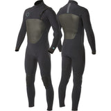 VISSLA NORTH SEAS 3 - 2 FULL CHEST ZIP - BLK - Stoke Outlets