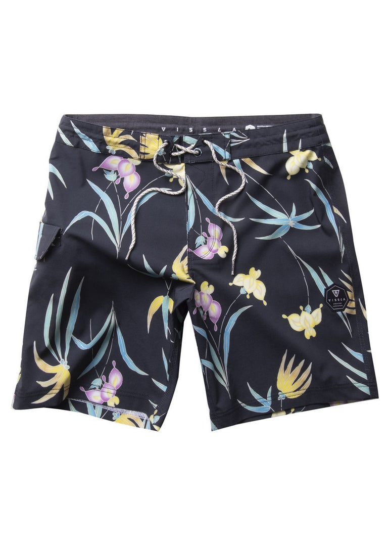 Vissla Shoots 17" Boys Boardshort-BLK - Stoke Outlets