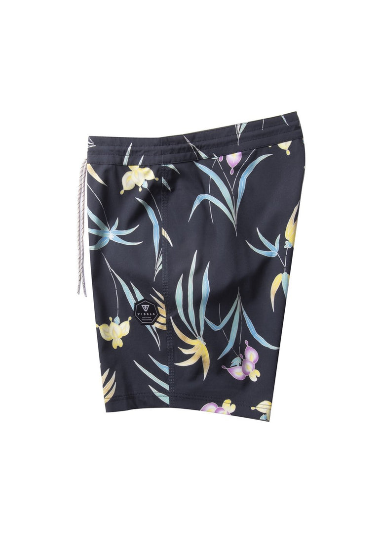 Vissla Shoots 17" Boys Boardshort-BLK - Stoke Outlets