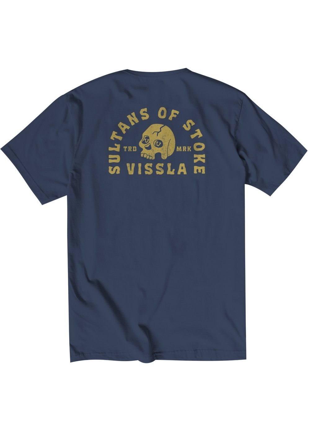 Vissla Sultan Skulls Organic PKT Tee-DKD - Stoke Outlets