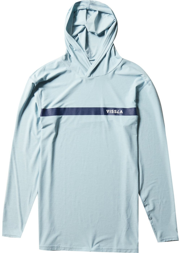 VISSLA TWISTED HOODED LONG SLEEVE SUN SHIRT - CBH - Stoke Outlets